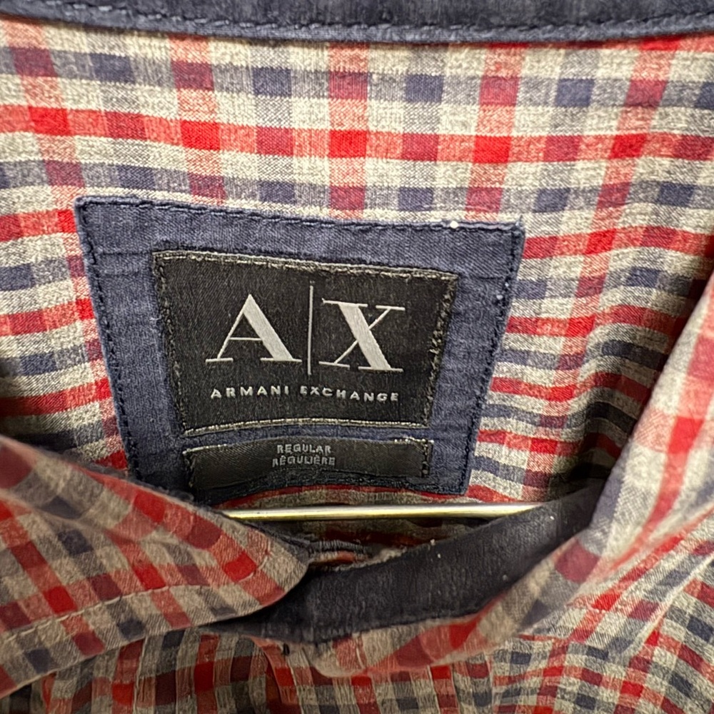 Armani Exchange button down top - Picture 3 of 5